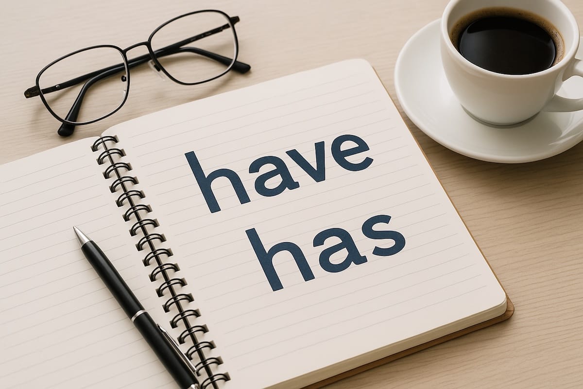 Savez-vous comment utiliser les verbes « have » et « has » en anglais