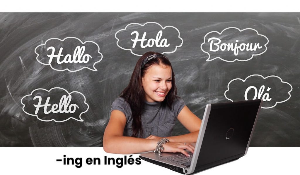 terminacion ing en ingles