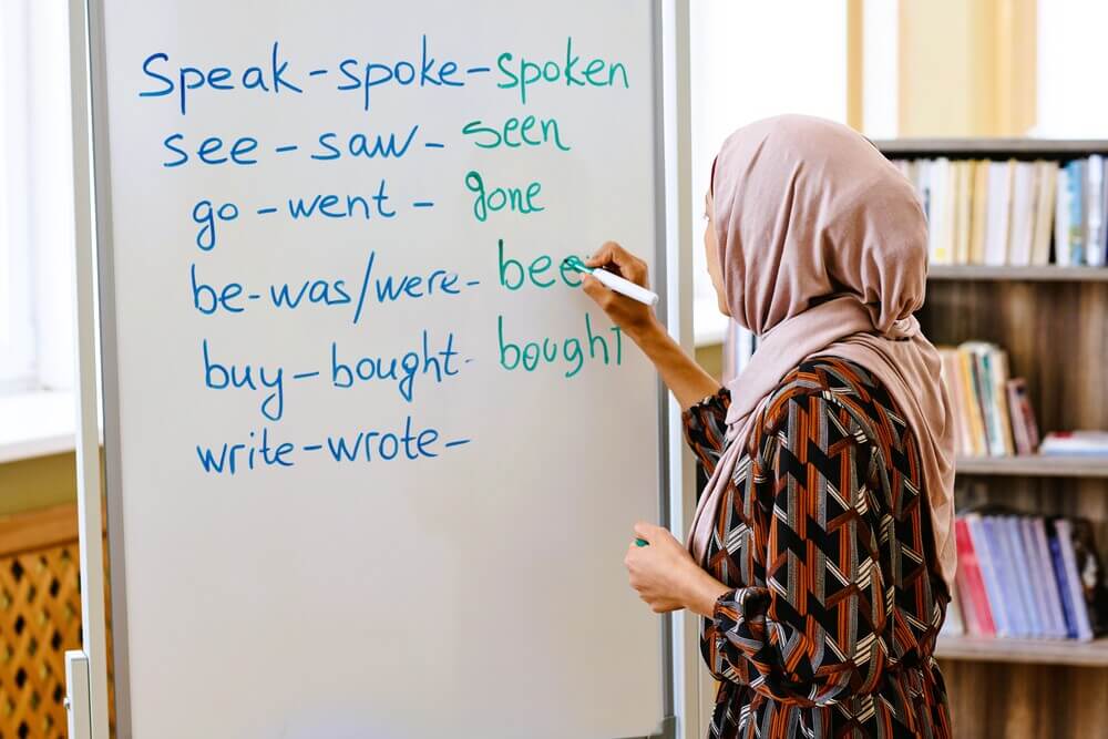 verbos en ingles en presente y pasado