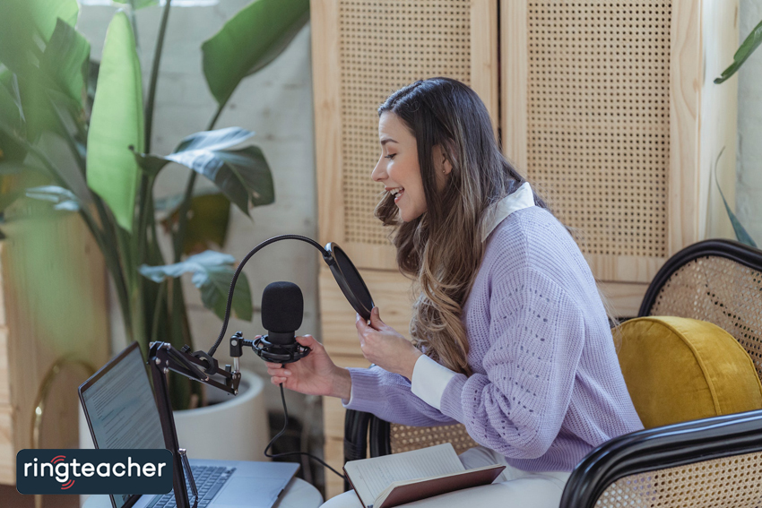 cómo aprender inglés con podcasts