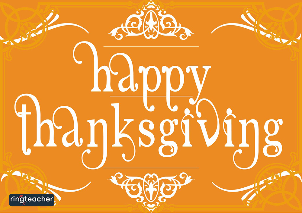 frases cortas para felicitar en thanksgiving