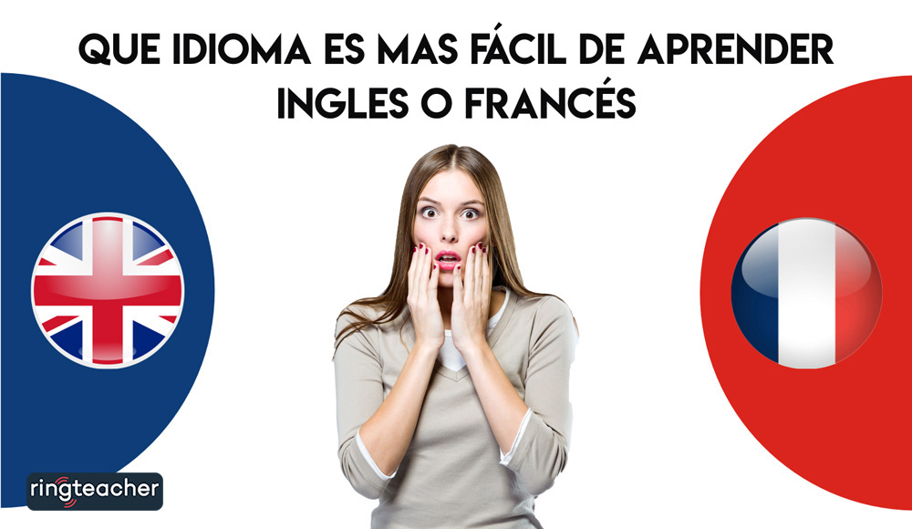 que idioma es mas facil de aprender inglés o francés
